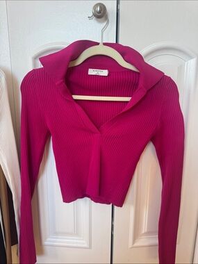 Babaton contour knit top